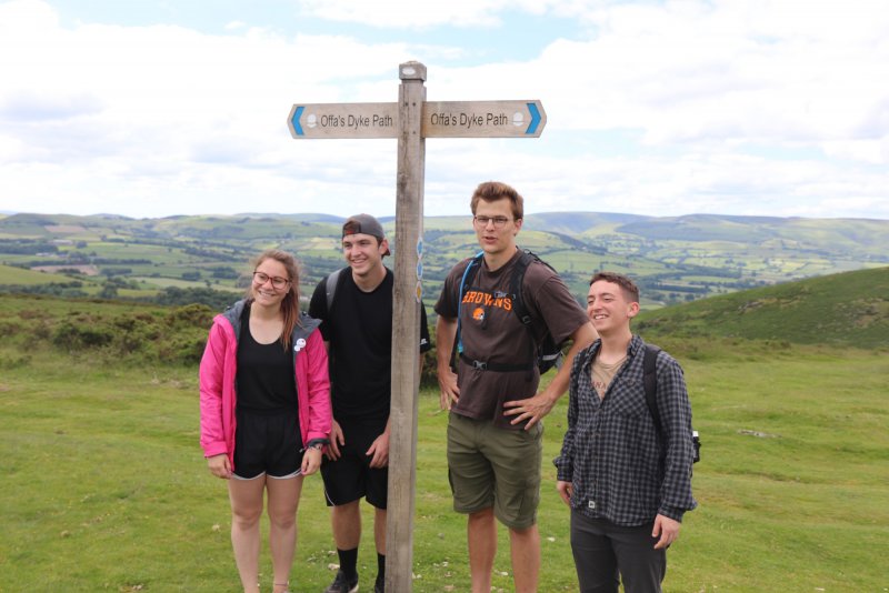 Offa's Dyke Path Walkers